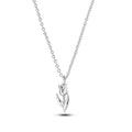 Delicate Tulip Sterling Silver Pendant Necklace Necklaces