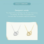 925 Sterling Silver Heart Pendant Necklace Perfect Valentine’S Day Gift Necklaces