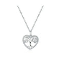 Heart of Nature Sterling Silver Tree Life Pendant Necklace Necklaces