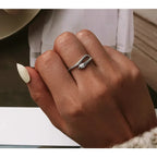 Captivating Beauty: Vintage Sterling Silver Snake Jewelry Set With Crystals Sets