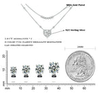 Capture Her Heart With Dazzling Brilliance: 1Ct Moissanite Necklace Necklaces