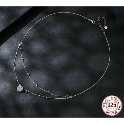 Capture Her Heart with Dazzling Brilliance: 1CT Moissanite Necklace - Necklaces