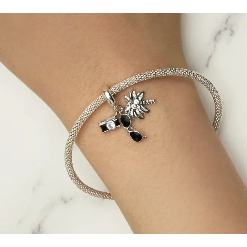 Capture Your Wanderlust: Camera & Sunglasses Travel Charms