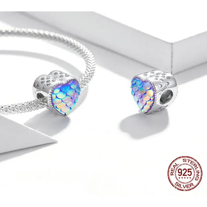 Dazzle in Elegance with 925 Sterling Silver CZ Beads for Bracelets & Bangles - Charms