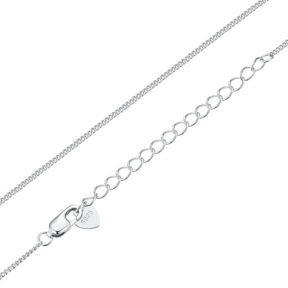 Timeless Elegance: 925 Sterling Silver Adjustable Necklace Chain for Women - Sca025 / 45Cm - Necklaces