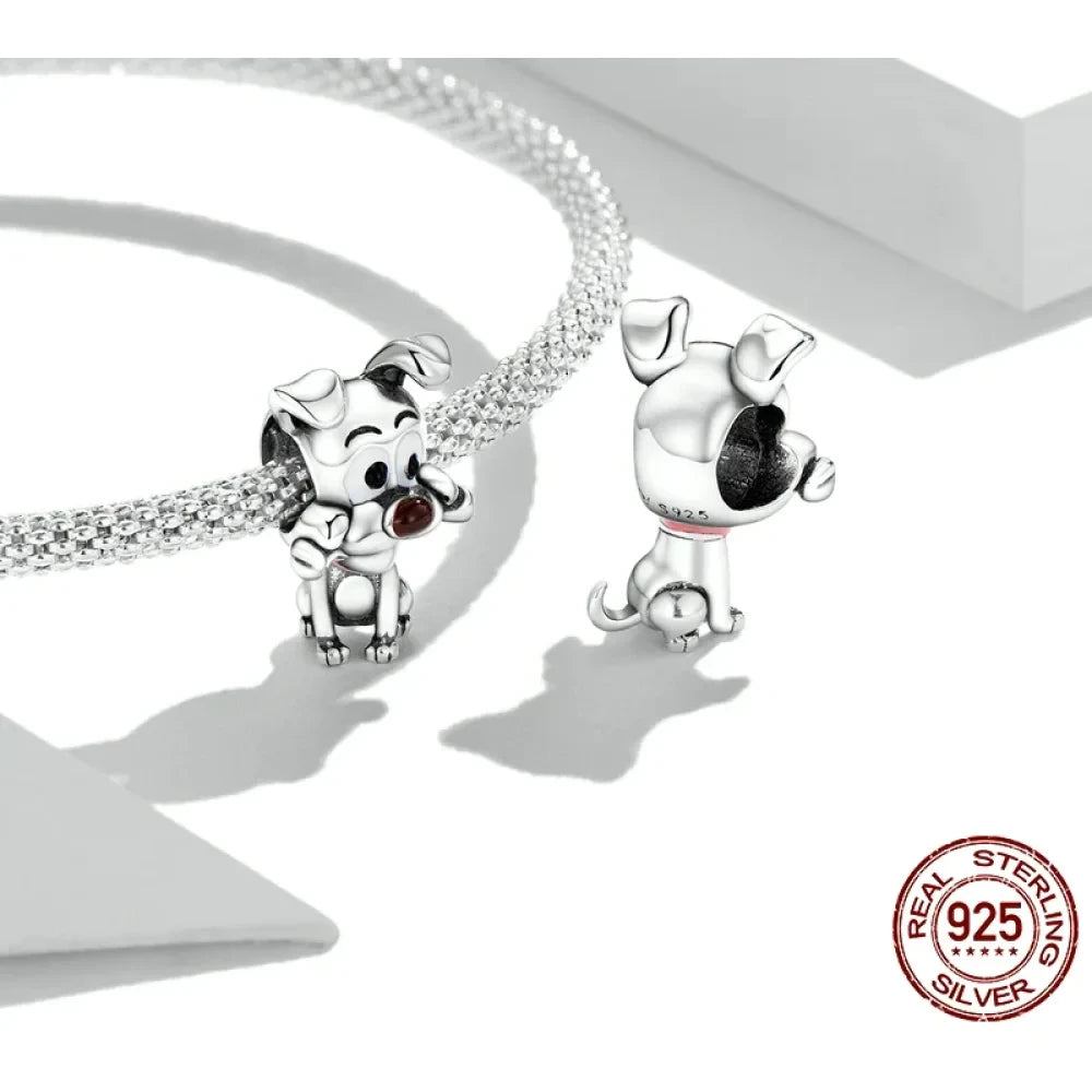 Paw-sitively Adorable: Dog Charm with a Playful Spirit - Charms